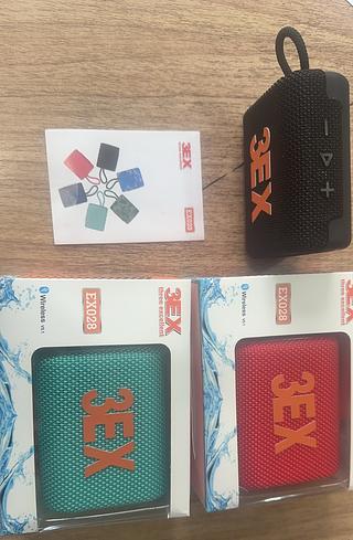 ￼Caixa De Som Bluetooth Portátil Á Prova D'água EX028