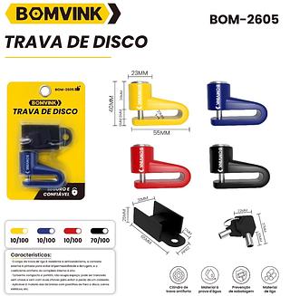 TRAVA DE DISCO - BOMVINK