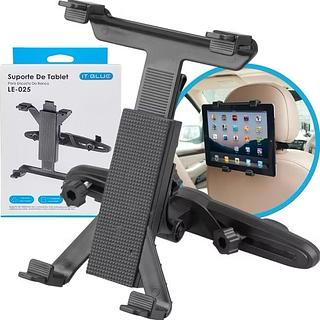 Suporte Veicular Tablet Encosto Banco Carro IT BLUE LE-025 Ajustável Universal