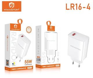 Carregador Turbo Usb 55W Para Qualquer Celular Cor Branco