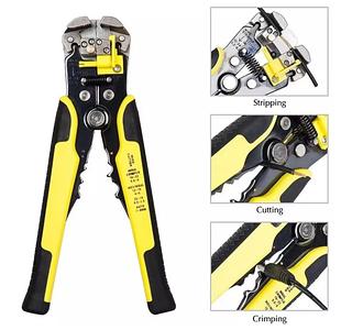 ￼Alicate Eletricista Descascador De Fios De Isolamento Auto Ajustável Profissional