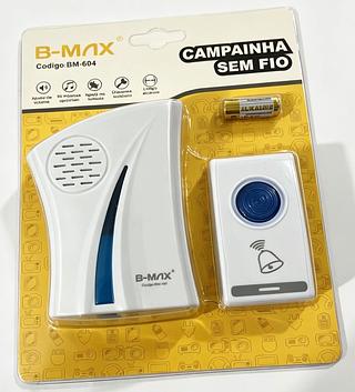 Campainha Residencial Sem Fio Maxtel Prova D'agua 15 M Ac31
