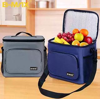 ￼Bolsa Térmica Grande Fitness Piquenique Portátil para Lanches Marmita Dobravel Alça Ajustavel HH