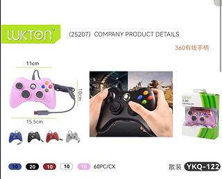 Controle Video Game Xbox 360 Com Fio Joystick Xbox360 E