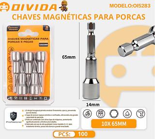CHAVES MAGNÉTICAS PARA PORCAS