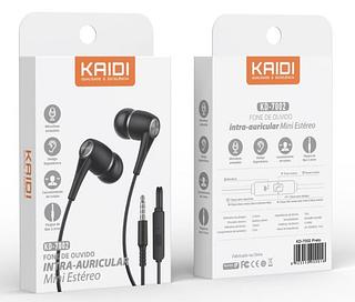 FONE COM MICROFONE KAIDI