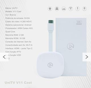 V11 8K—Aparelho Uni tv-v10/v11 - Pronta Entrega - Modelo 2025