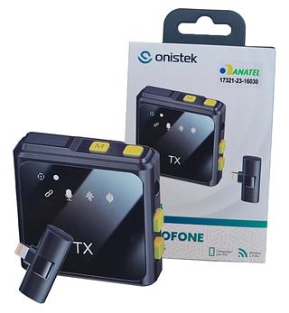 Microfone De Lapela Para iPhone Sem Fio Profissional Celular—KUNP