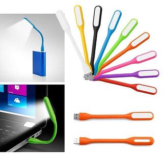 Mini Luminária Led USB Luz Portátil Lampada Abajur Notebook Flexível