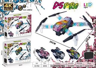 D5 Pro Mini Drone – 2 Baterias Incluídas, Câmera HD, Portátil e Divertido