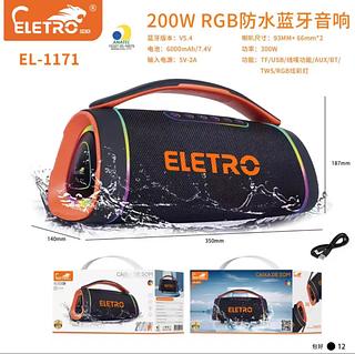 Caixa De Som Bluetooth 200w Graves Potentes Bass Boost Alta Potencia Potatil Bombox 110V/220V