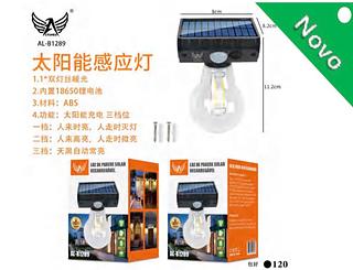 ￼Arandela De Parede Externa Solar Led Moderna Decoraçao Cor Preto, Arandela Externa Colonial Solar