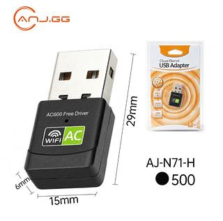 Adaptador Wifi Dual Band 2.4 / 5ghz 600mbps Wireless 5g Ac Usb 2.0 IEEE 802.11ac