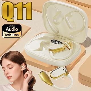 2025 novo Q11 Fones de ouvido sem fio, abertos, para jogos e esportes, com bateria de longa duração