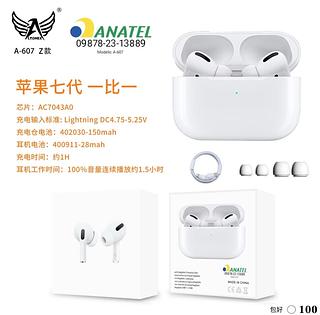Pro7 Fone De Ouvido Bluetooth Pro Tws5.4–3 Air Premium Sem Fio Cor Branco