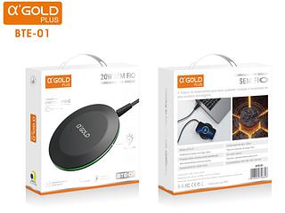 Carregador Por Indução Sem Fio 20w Turbo AGold