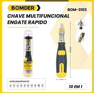 CHAVE MULTIFUNCIONAL EMGATE RAPIDO 10EM1