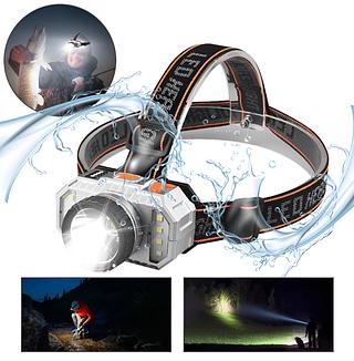 Lanterna De Cabeça Led Recarregável Usb Alta Potência 800mah