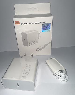 ￼Xiaomi Turbo 150w super rapito Carregador Completo Power Cabo tipo c+ Cabo Tipo C 150w