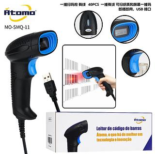 ￼Leitor Código De Barras Usb Com Fio Barcode Tech Scanner