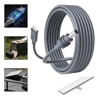 Cabo de Alimentação Starlink 3 Metros Tipo-C PD para DC Robusto e Durável