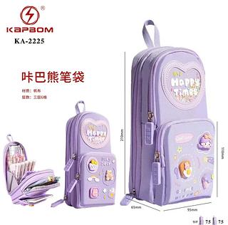 1 Pçs Casos De Lápis Grande Capacidade Lona Saco Bolsa Titular Caixa Para Meninas Estudante Papelaria Material Escolar