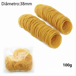 ￼Elástico Silicone 38mm Diâmetro100g Elásticos Prender Pamonha