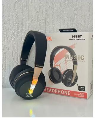 Fone De Ouvido JBL Tune 958BT Com LED Fone Bluetooth Sem Fio