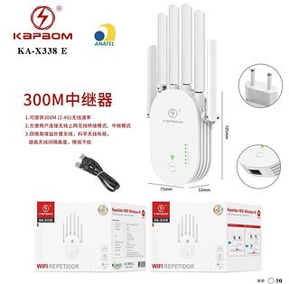 ￼Repetidor Sem Fio De 300Mbps 6 Antenas Amplificador De Rede De Banda Dupla 2.4G