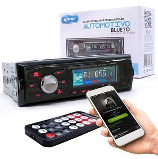 Som Automotivo 60W Bluetooth Auto Radio Som Carro Kp-c15bh