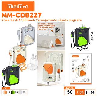 Wekome Armor cinco em um multifuncional 22.5 W de carregamento rápido 1.000mAh com Plug Power Bank