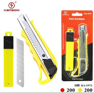 Estilete Retrátil Profissional com Lâminas Extras