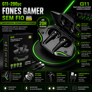 Fones De Ouvido Sem Fio , TWS Com Display LED Bluetooth V5.0
