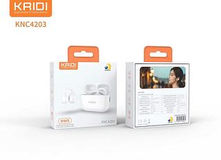 Fone De Ouvido Sem Fio Kaidi Bluetooth Clip Auricular Branco