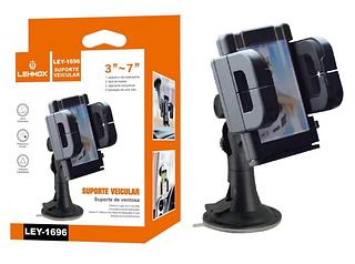 ￼Suporte Celular Veicular Pressão Parabrisa Ventosa Articulado