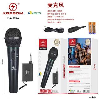 Microfone Sem Fio Profissional Completo ka-m86