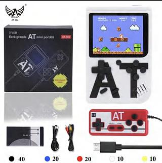 2pessoas joga Vídeo Game Portátil 400in1 Jogos Internos Mini Game Sup Ultra! - Jogos 2 pessoas