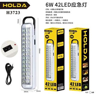 Luz Emergência Saída Luminária 42Leds Recarregável