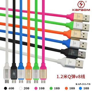 cabo v8 turbo groso 1.2m 2.0a clorido