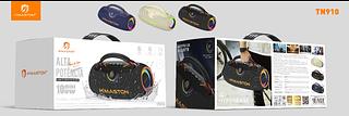 ￼Caixa de Som Boombox H`Maston TN910 Original Alta Potência Bluetooth Speaker