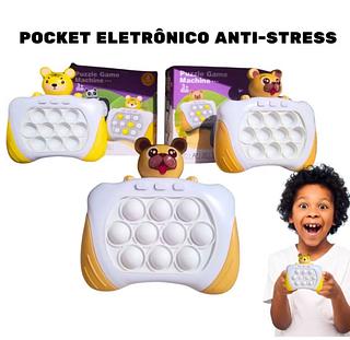 Brinquedo Game Pop-it Educativo Musical Eletrônico Sensorial（cx 120pc）