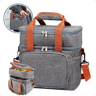 ￼Bolsa Térmica De Duas Camadas De Grande Capacidade Adequada Para Piquenique Tiko—bm-f1065