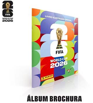 (REPLICA 1ª linha ) Álbum de Figurinhas Copa do Mundo Fifa 2026