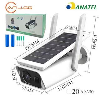 ￼Câmera De Segurança Wifi Energia Solar Ou Bateria Kapbom KA-S710