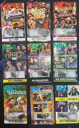 MINI pendriv materiais ferro com 600-1000musica