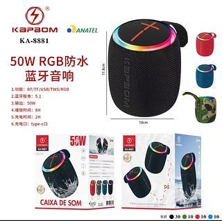 Caixa De Som Potente Bateria De Longa Duracao Bluetooth 5.0 prava agua