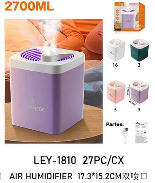 Umidificador E Aromatizador Led Multicolorido E Temporizador 270ml