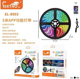 Fita Led 5050 Rgb 5m Usb App Controle No Celular Bluetooth Led