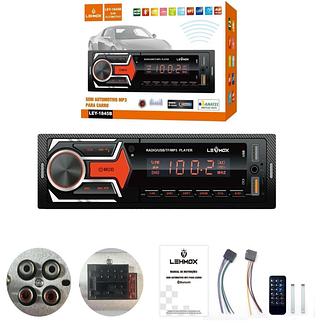 Rádio Mp3 Bluetooth 2usb Lehmox