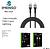 ￼Cabo Usb-c/Lightning iPhone 6/7/8/X/11/12/13/14 2m Imenso Original Nylon Trançado-ORIGINAL